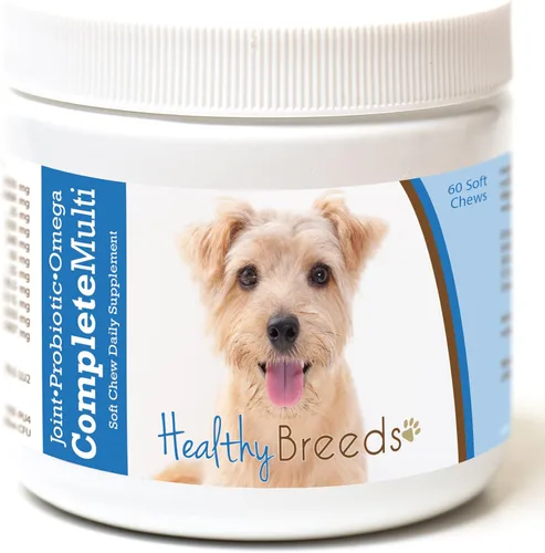 Vista 249 de Healthy Breeds Affenpinscher todo en uno multivitamínico suave masticable 60