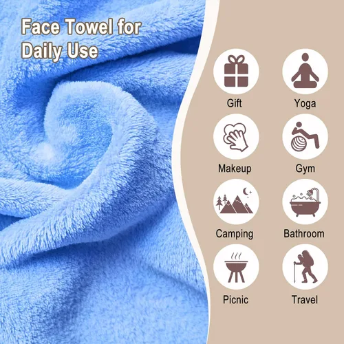 Vista 5 de KODAMO Paño removedor de maquillaje, almohadillas removedoras de maquillaje reutilizables, lavables con bolsa de malla, paños de microfibra