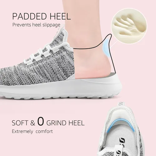Vista 4 de STQ Slip Ins - Zapatos sin cordones para mujer, para caminar, manos libres
