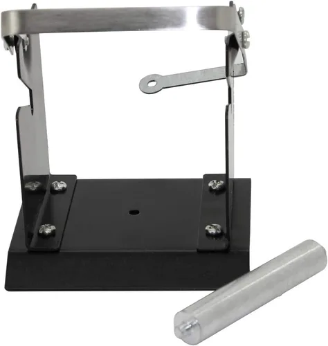 Vista 5 de Utoolmart Soporte de alambre de soldadura, carrete dispensador de soldadura, soporte de rollo ajustable de alambre, soporte de carrete de soldadura