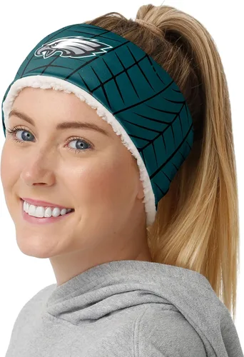 Vista 125 de FOCO Diadema de moda para mujer con logotipo de equipo de la NFL Gradiente impreso.