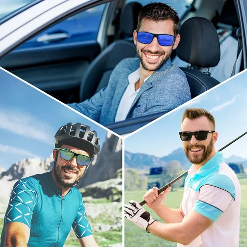 Vista 5 de Duduma Polarized Sports Sunglasses for Baseball Cycling Fishing Golf Men Women Sun Glasses Superlight FrameTr639