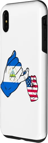 Vista 14 de iPhone 15 Parent and child Nicaragua USA family Case