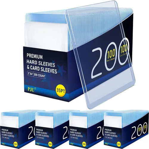 Vista 10 de 400 fundas para tarjetas de plástico duro, tarjetero