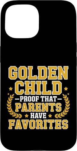 Vista 6 de Golden Child Mom's Favorite Gifted Kids Sibling Rivalry Art Case for iPhone 16