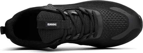 Vista 2 de IIV Zapatos deportivos para correr con aire para hombre, estilo casual, para caminar, atléticos, gimnasio, a la moda, ligeros, sin cordones