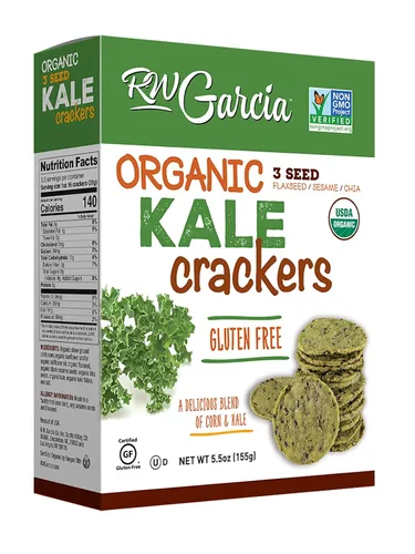 Vista 10 de RW Garcia Galletas orgánicas Todo, sin gluten, cajas de 5.5 onzas, paquete de 6