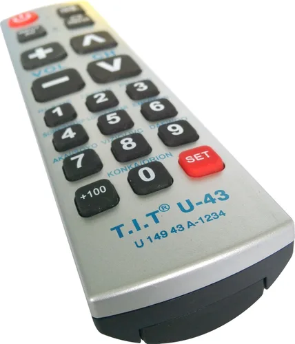 Vista 2 de Gmatrix Control remoto universal con botón grande - Embalaje al por menor (U-43)