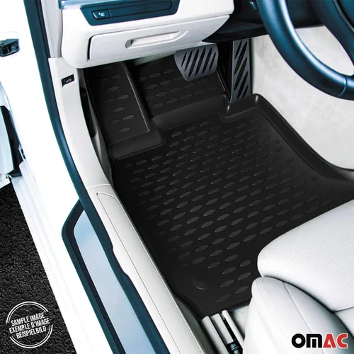 Vista 9 de OMAC Alfombrillas de piso para Mazda 5 2012-2015, alfombrillas de automóvil para todo tipo de clima, 3D, ajuste personalizado, tapete de goma