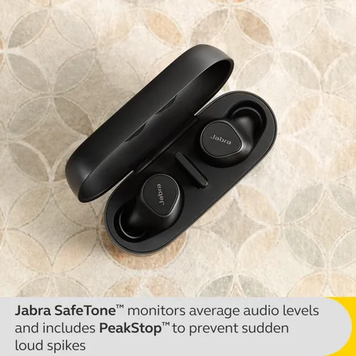 Vista 7 de Jabra Evolve2 - Auriculares inalámbricos con Bluetooth con cancelación activa de ruido y tecnología de voz multisensor, certificados para funcionar