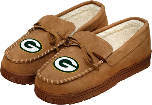 Vista 60 de FOCO Mens NFL Team Logo Moccasin Slippers