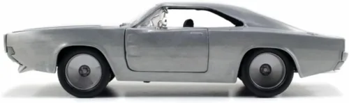 Vista 2 de Fast & Furious 1:24 Dom's 1968 Dodge Charger R/T - Auto fundido a presión de metal desnudo, juguetes para niños y adultos, 97336