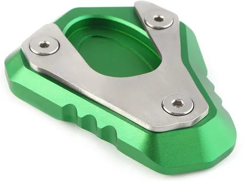 Vista 2 de Liru - Soporte extensor lateral de motocicleta para Kawasaki Z900 2017 2018 2019 2020, verde
