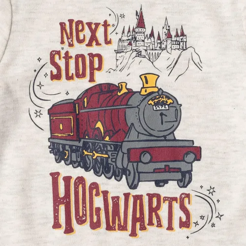 Vista 7 de Harry Potter Conjunto de 3 piezas con capucha y pantalones de forro polar para bebé, recién nacido a bebé