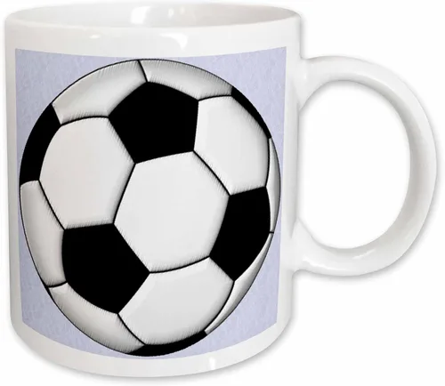Vista 12 de 3dRose Soccer Ball Champ - Taza negra de dos tonos (11 oz)