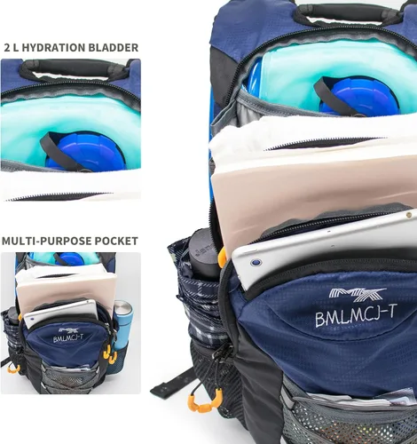 Vista 4 de Water Backpack Hydration Backpack with Bladder Lightweight & Waterproof Hydration Pack for Hiking, Cycling, Running,Climbing Outdoorer ,Gift for dad