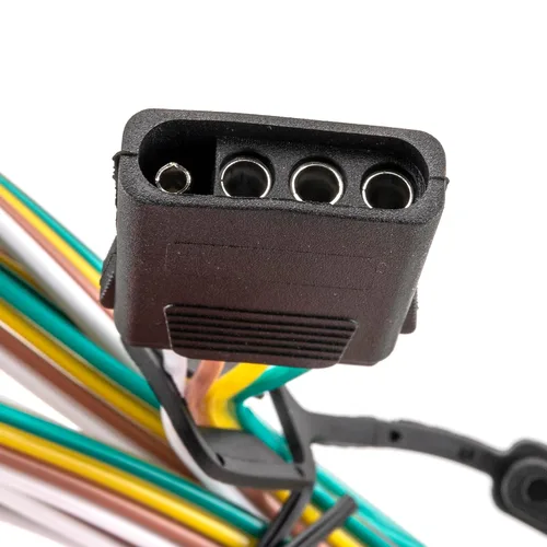 Vista 9 de WeiSen Arnés de cableado de remolque personalizado de 4 pines compatible con Dodge Nitro 2007-2012, compatible con Jeep Liberty 2008-2012