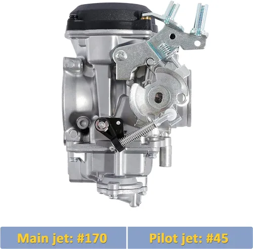 Vista 5 de Carburador CV40 para Harley Davidson HD Sportster XL 883 1200/Softail/Touring/Dyna FXR/Road King Carb 27421-99A