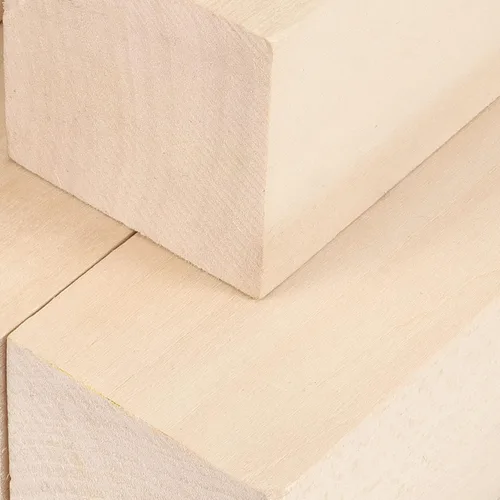 Vista 3 de ZOENHOU 6 bloques de tallado de madera de tilo de 12 x 2 x 2 pulgadas, espacios en blanco de madera suave sin terminar para manualidades