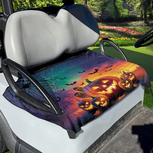 Vista 19 de Fundas de asiento de carrito de golf, toalla de manta de asiento de carrito de golf, cubierta de asiento de carrito de golf para asientos de 2