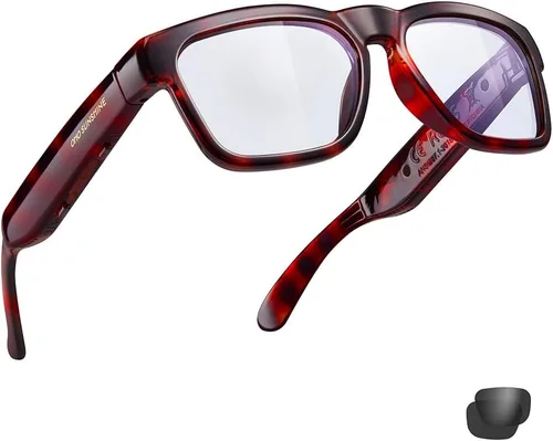 Vista 9 de OhO sunshine Bluetooth Audio Sunglasses, Lightweight Open Ear Sport Glasses, 10H Playtime, Water Resistant with Voice Control