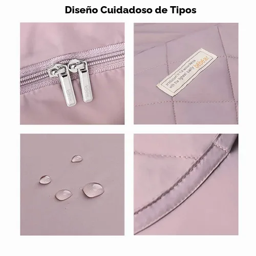 Vista 6 de Bebamour Funda de Invierno para Portabebés Cubierta Universal con Capucha para Todas las Estaciones para Portabebés (A Negro)