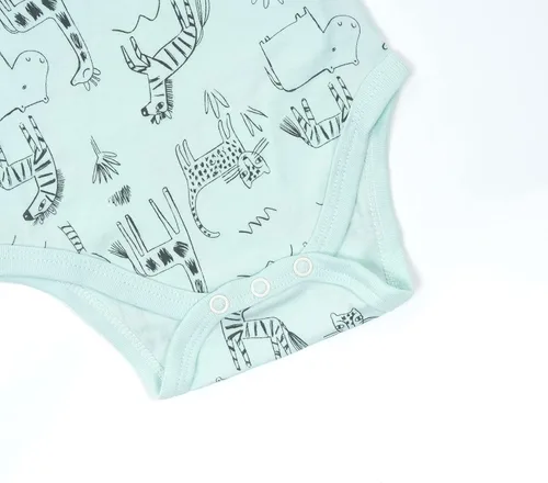 Vista 5 de Minicoco Body unisex para bebé, multipacks súper suave, ropa interior para bebé recién nacido a bebé, 100% algodón