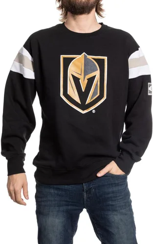 Vista 21 de Calhoun NHL Surf & Skate Varsity - Sudadera de cuello redondo para hombre, estilo retro, colección Coastal