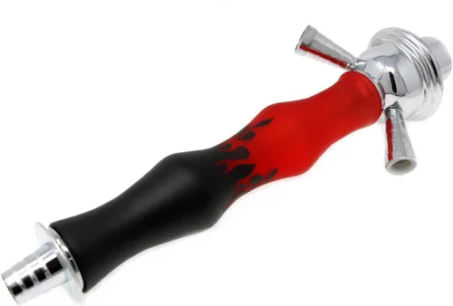 Vista 4 de GStar NeverXhale Serie Superior - Juego completo de 2 mangueras de pipa de agua de 20 in, Rojo