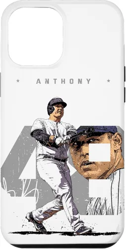 Vista 25 de iPhone 16 Anthony Rizzo Number Portrait Tony New York MLBPA Case