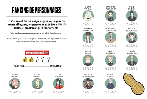 Vista 6 de Ton carnet Spy x Family - Carnet à remplir