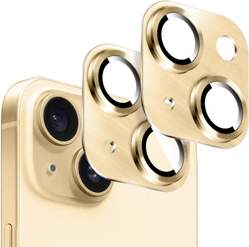 Vista 15 de Kucheed 2 protectores de lente de cámara para iPhone 11, aluminio de metal de una pieza con textura 3D, decoración diseñada para decoración