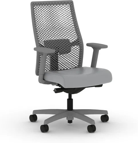 Vista 11 de HON Ignition 2.0 ReActiv - Silla de oficina ergonómica, silla de escritorio de malla con soporte lumbar, inclinación de sincronización avanzada