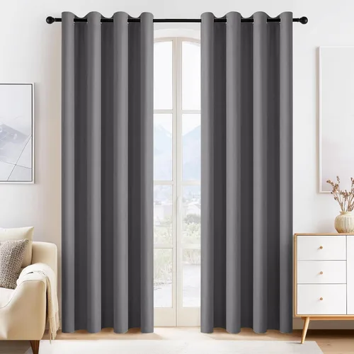 Vista 86 de PONY DANCE Cortinas para Autocaravana de 24 pulgadas de Largo, Cortinas Cortas para Baño y Cocina, Mini Cortinas de Privacidad para Camper
