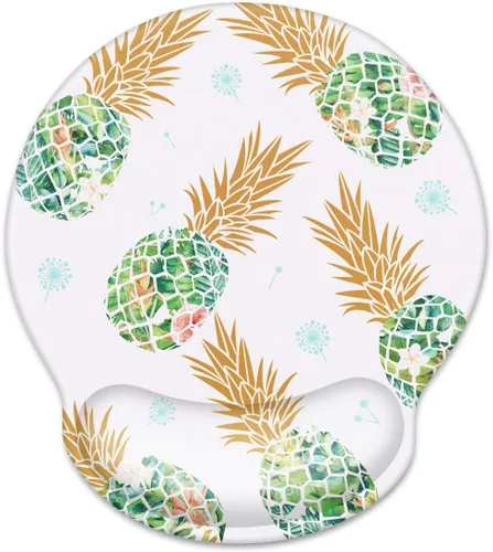 Vista 9 de Alfombrilla de mouse con soporte de muñeca, alfombrilla de mouse para hombre, base de goma antideslizante, alfombrilla de mouse para escritorio