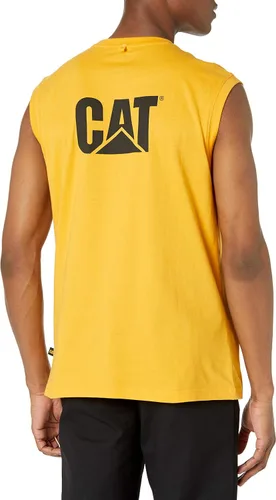Vista 2 de Caterpillar Camiseta sin mangas con bolsillo para hombre