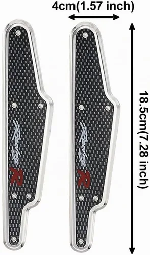 Vista 2 de JSCARLIFE 1 par de limpiaparabrisas de coche con soporte para parabrisas, limpiaparabrisas con alerón (Negro/2)