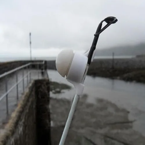Vista 2 de Alerta de huelga de pesca nocturna LED más nueva alarma de mordida de palo de brillo