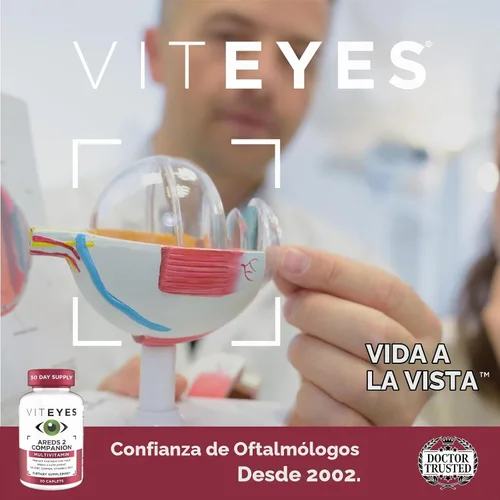 Vista 4 de Viteyes Classic AREDS 2 Suplemento multivitamínico complementario, fórmula multivitamínica integral para AREDS 2 usuarios, 30 cápsulas, cápsulas