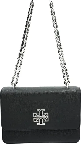 Vista 4 de Tory Burch 73505 - Bolso de hombro ajustable para mujer color negro y acero inoxidable