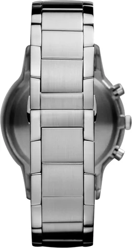 Vista 4 de Emporio Armani AR2458 - Reloj de pulsera para hombre, color plateado