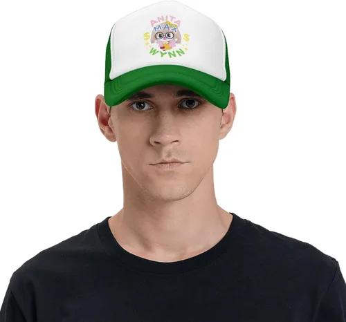 Vista 5 de Anita Max Wynn - Gorras de béisbol de malla de algodón con texto en inglés "I Need A Max Win I Need A Max Win