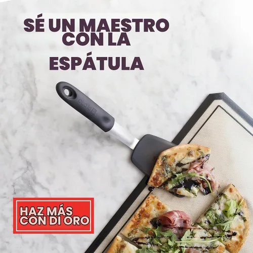 Vista 7 de Serie Chef - Espátula estándar Flexible flippers for eggs, pancakes, and crepes; Slides under food on nonstick frying pans; BPA-free and