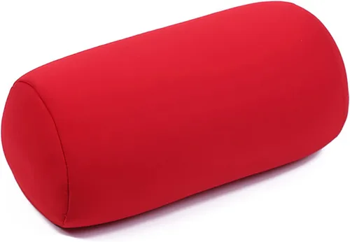 Vista 9 de Almohada de cuello de microcuentas, almohada de tubo blando para soporte de cuello o espalda, cojín cilíndrico cervical para el hogar, sofá, cama