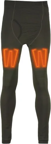 Vista 2 de Pnuma Outdoors IconX - Pantalones de capa base de caza con núcleo calefaccionado, cálidos y cómodos, vienen con batería recargable y cargador