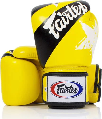 Vista 23 de Fairtex BGV1 guantes de entrenamiento de Muay Thai para hombres, mujeres, niños Calidad premium, ligeros y absorbentes de impacto, guantes