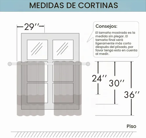 Vista 7 de Leeva - Cortinas pequeñas con estampado de pájaros, 24 pulgadas de largo, conjunto de paneles para ventanas, diseño de estampado de pájaros y Azul