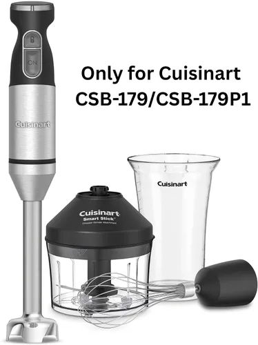 Vista 4 de Pieza de repuesto de eje de mezcla original OEM compatible con Cuisinart Smart Stick Mezclador de mano de velocidad variable CSB-179/CSB-179P1