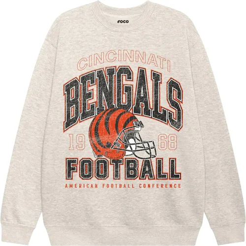 Vista 16 de FOCO Sudadera unisex de cuello redondo con logotipo de equipo universitario de la NFL