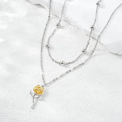 Vista 125 de CHIC & ARTSY Tobilleras delicadas de plata de ley S925 para verano, pulsera de tobillo ajustable multicapa para playa, joyería de pie para mujer